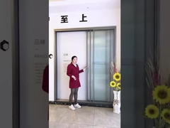 3 शटर ग्लास स्लाइडिंग डोर