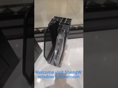 डबल ग्लास स्लाइडिंग विंडो