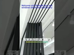 6 ट्रैक 6 शटर स्लाइडिंग दरवाजे