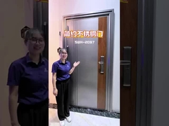 एल्यूमीनियम के नए आइटम दरवाजे