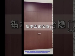 पूर्ण एल्यूमीनियम लकड़ी का दरवाजा