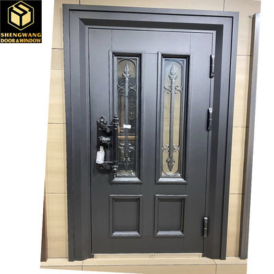 सार्वजनिक भवनों के लिए शीर्ष विकल्प एल्यूमीनियम कमरे के दरवाजे के लिए अग्नि सुरक्षा और ध्वनि अछूता आवश्यकता