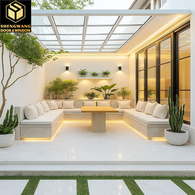 स्लाइडिंग स्क्रीन फ्रेम रहित एल्यूमीनियम स्लाइडिंग दरवाजे आवासीय बेडरूम कांच आंतरिक दरवाजे