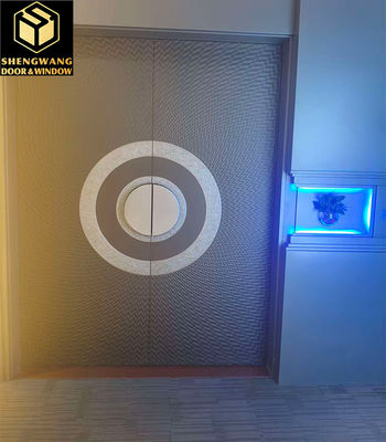 सैपेले संक्षारण प्रतिरोधी एल्यूमीनियम कक्ष दरवाजा ठोस कोर दरवाजा ध्वनि अछूता